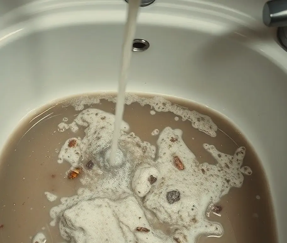 신당 배관막힘 기록 사진 4